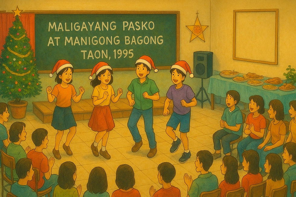 Paskong Pinoy sa Silid-Aralan: Ang Di-Makakalimutang Christmas Party ng 90s