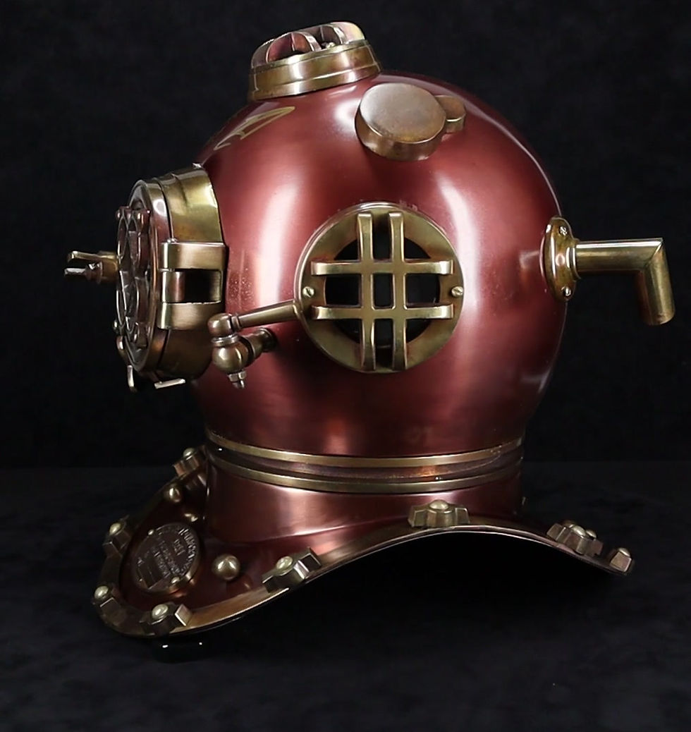 Thumbnail: Robert O'Neill Signed Replica Navy SEAL Frogman Helmet Inscribed "Never Quit!"