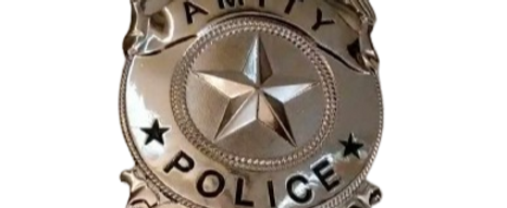'Jaws' Amity Chief of Police (Martin Brody) Replica Prop Badge