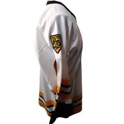 Thumbnail: Boston Bruins "Phil Esposito" Signed Jersey To Famed Tv Producer David E. Kelley