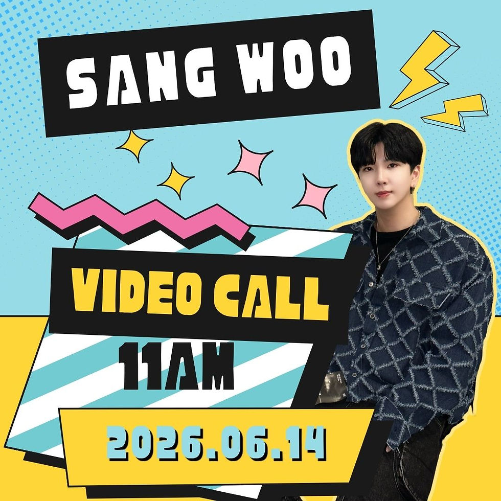260614 [1:1] SANGWOO VIDEO CALL
