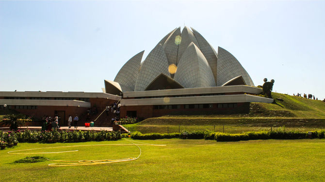 Lotus Temple – A sight to behold!