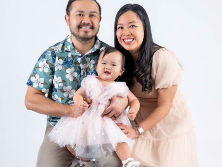 Abbey Turns One | Fairy Garden Cake Smash & Family Session | Tiny Bliss Photography McLean VA