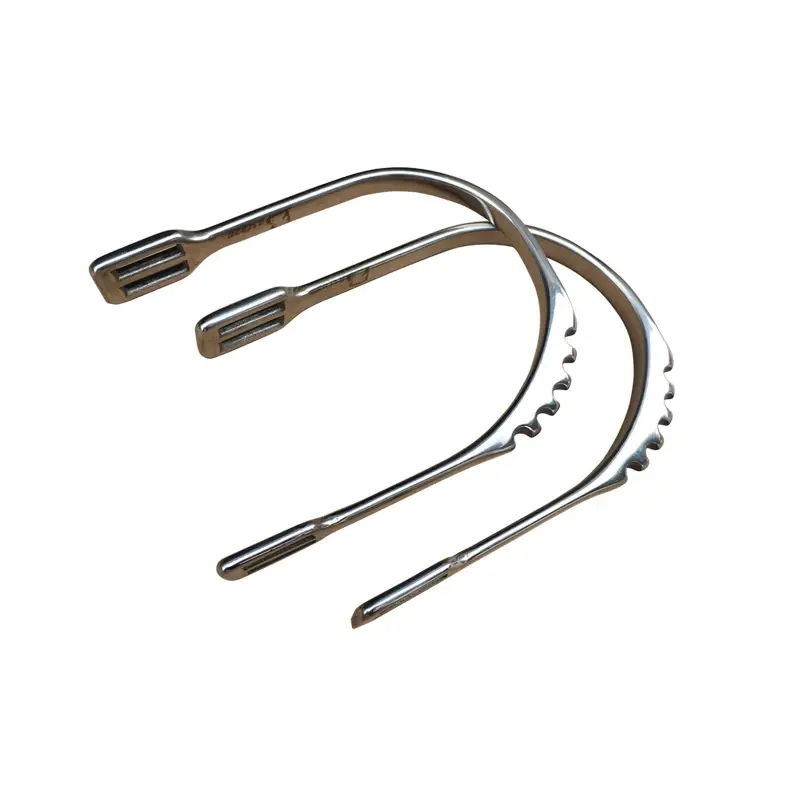 Thumbnail: English Bumper Spurs - Stainless Steel Bumper Spurs Equestrian Spurs
