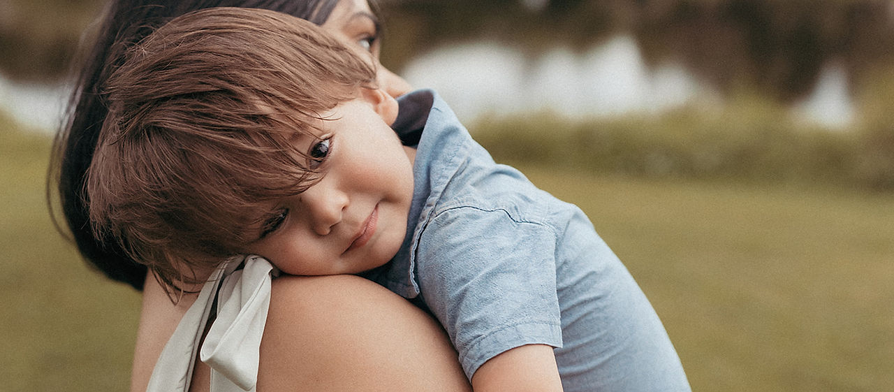 Toddler cuddles