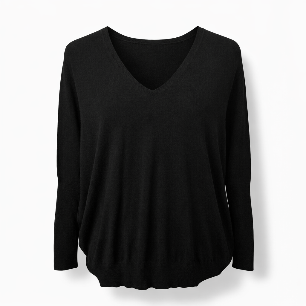 No Name Black Bishop Sleeve Jersey - Size Estimated M