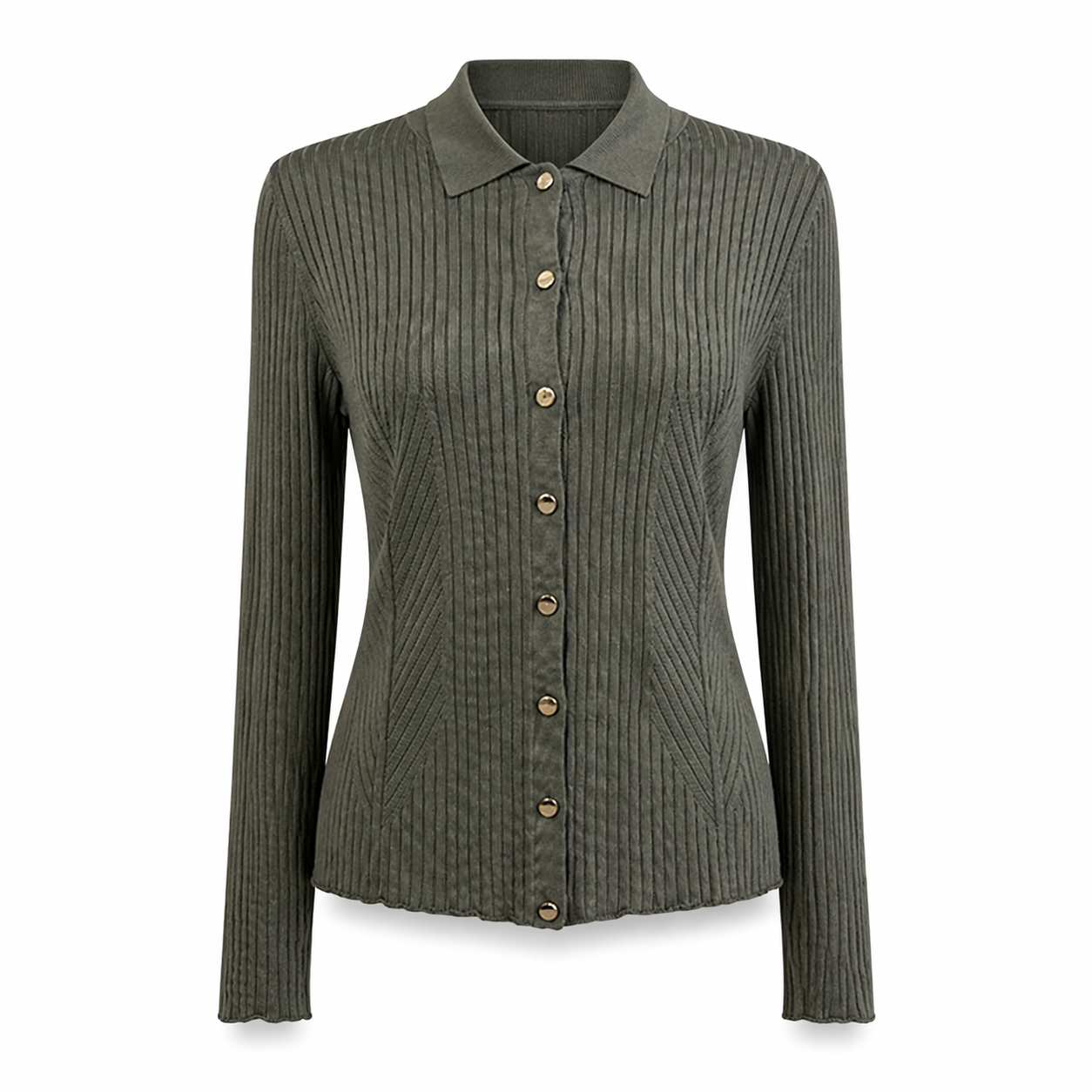 Ted Baker Green Cardigan - Size 2