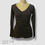 Thumbnail: South African Designers at Woolworths Grey Ruched Long Sleeve Top - Size 8