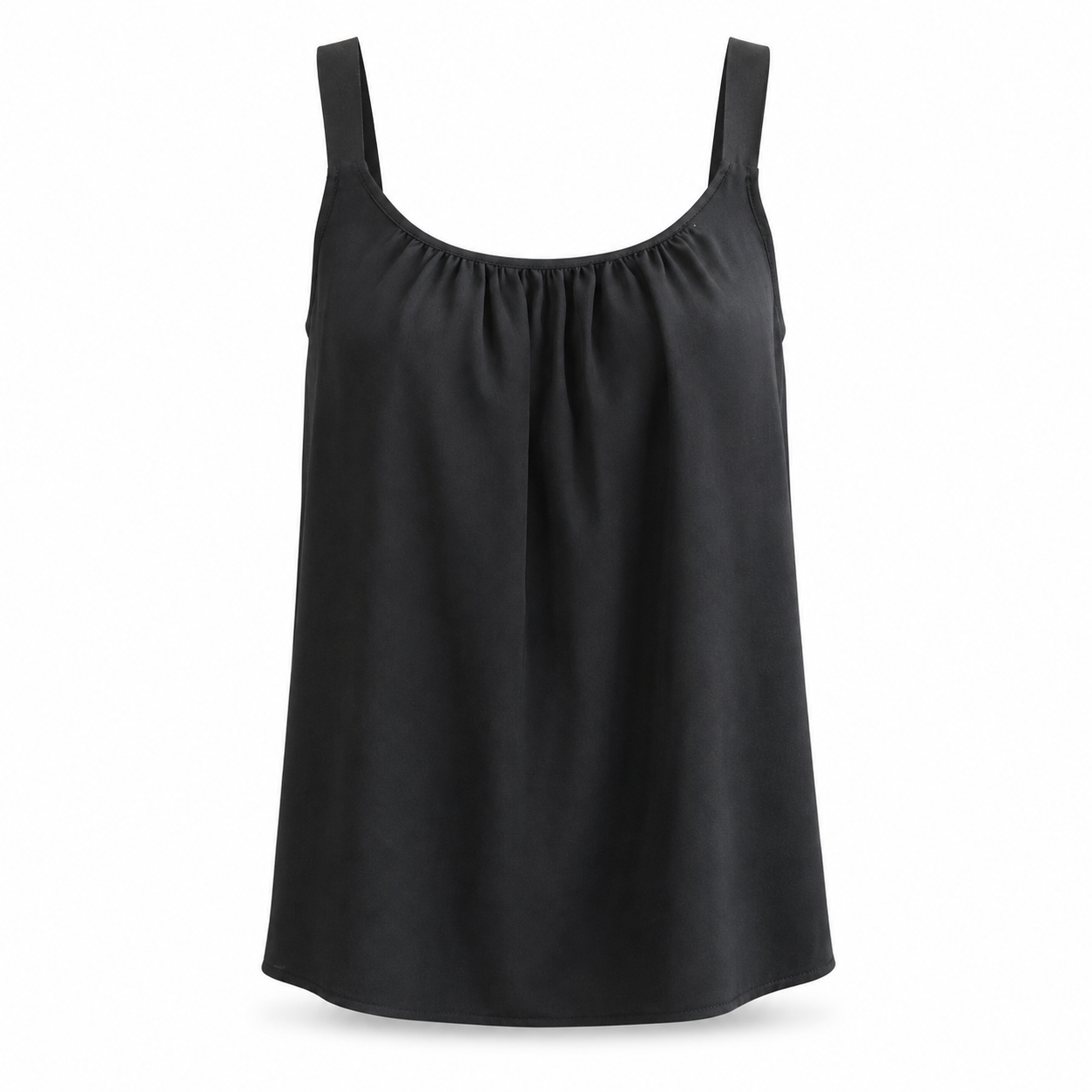 Black Open Back Top - Size Estimate M
