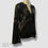 Thumbnail: Sally Moinet Black & Gold Animal Print Long Sleeve Top - Size 34
