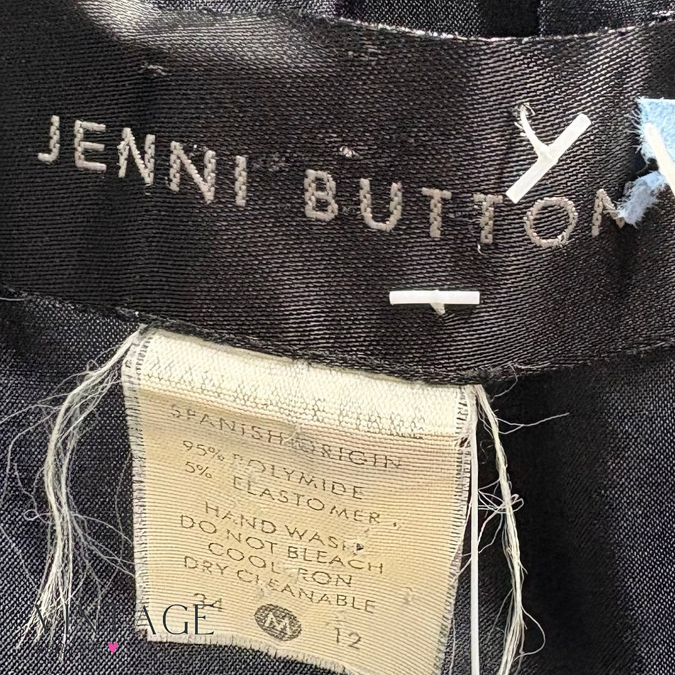 Thumbnail: Jenni Button Black Utility Coat - Size M