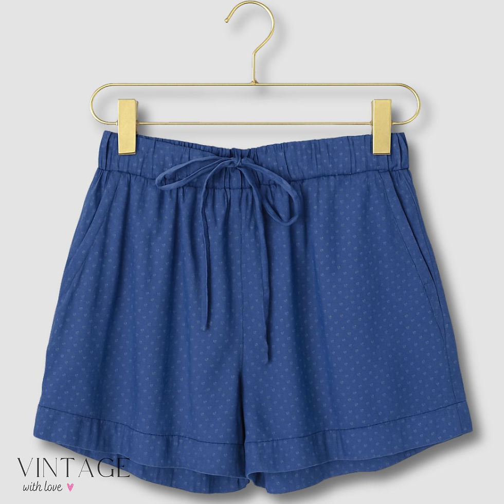 Uniqlo Blue Drawstring Shorts – Size L