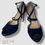 Thumbnail: Dune Navy Blue Heels - Size 39