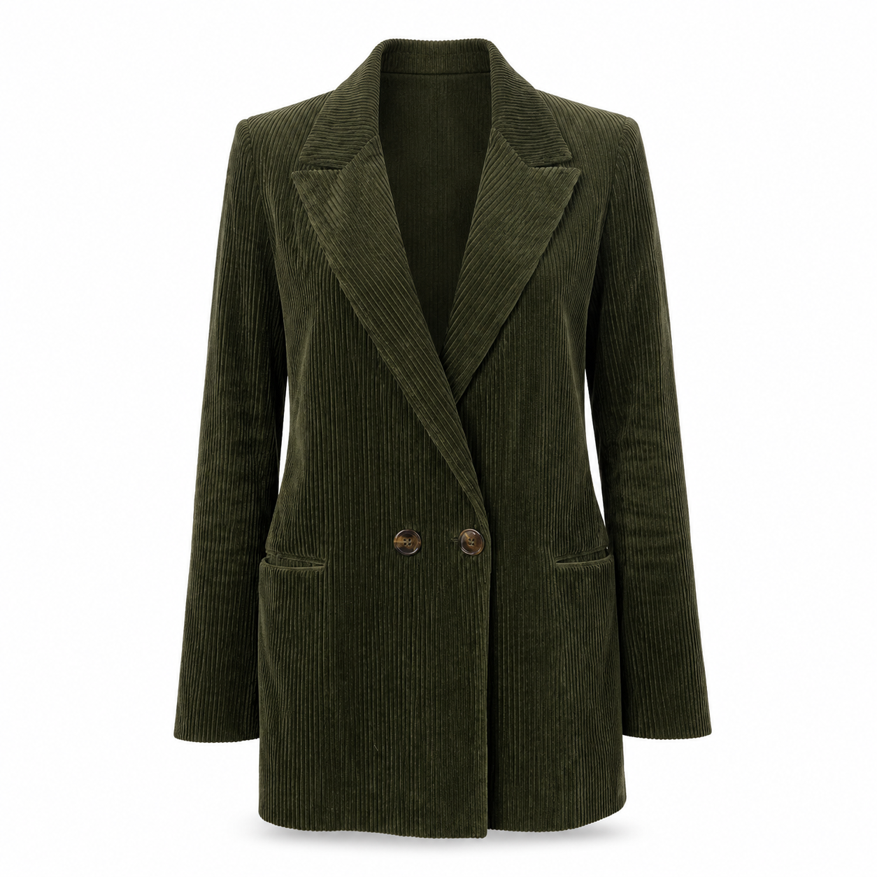 Poetry Green Corduroy Blazer - Size 12