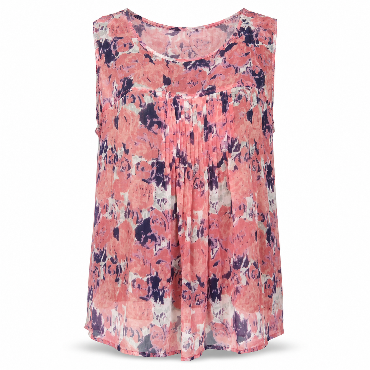 Old Khaki Multi-Colour Top - Size 16 (L)