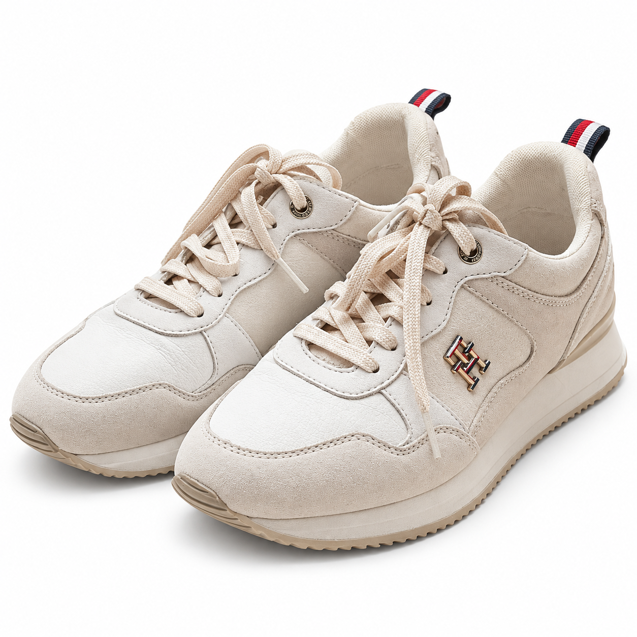 Tommy Hilfiger White Sneakers - Size Estimate UK5