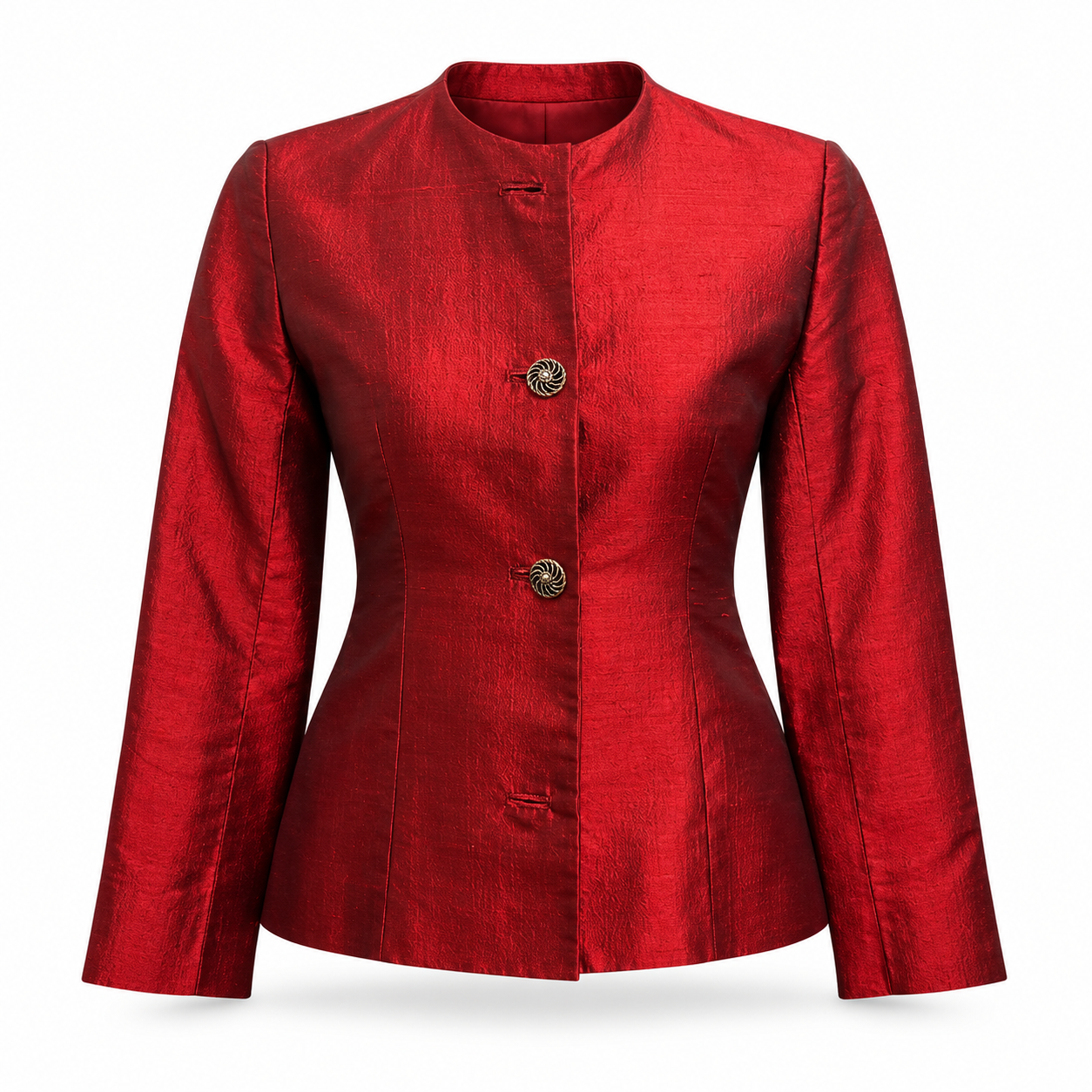 Hot Red Jacket - Size Estimate S/M