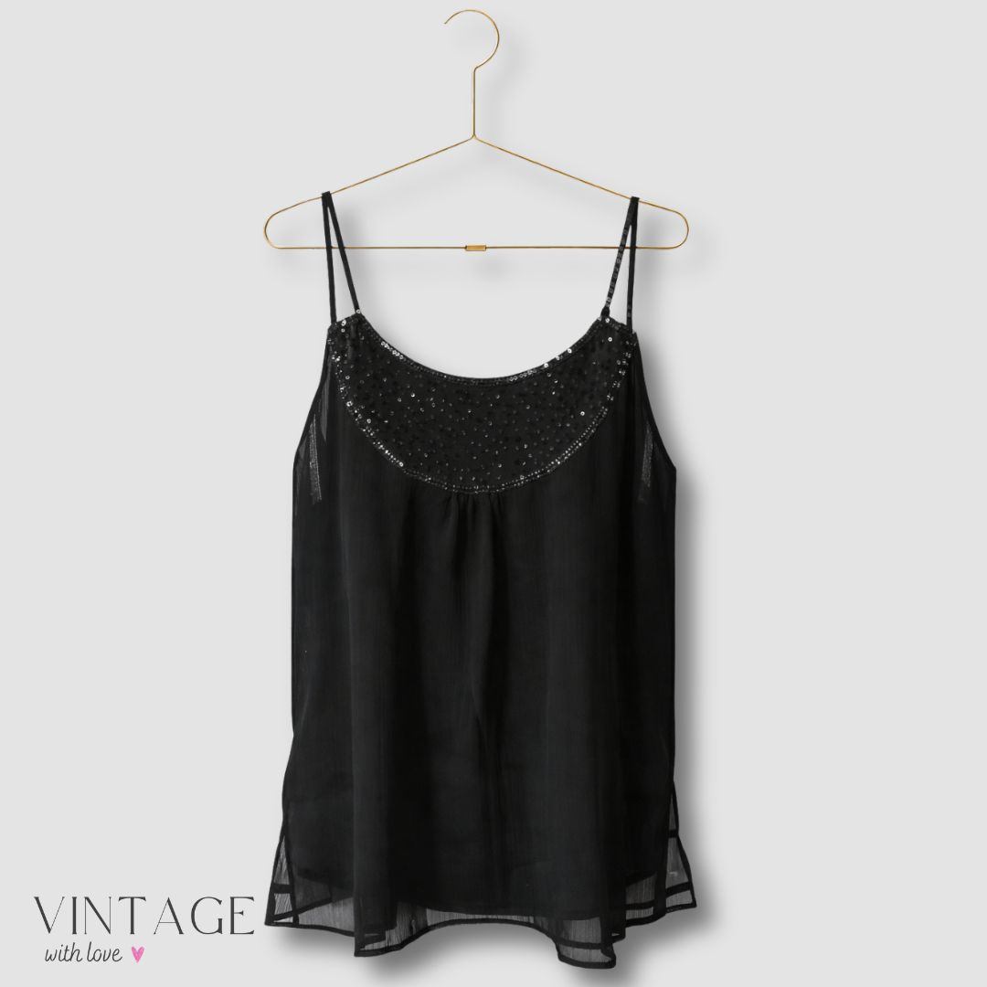 Woolworths Black Camisole Blouse – Size 20