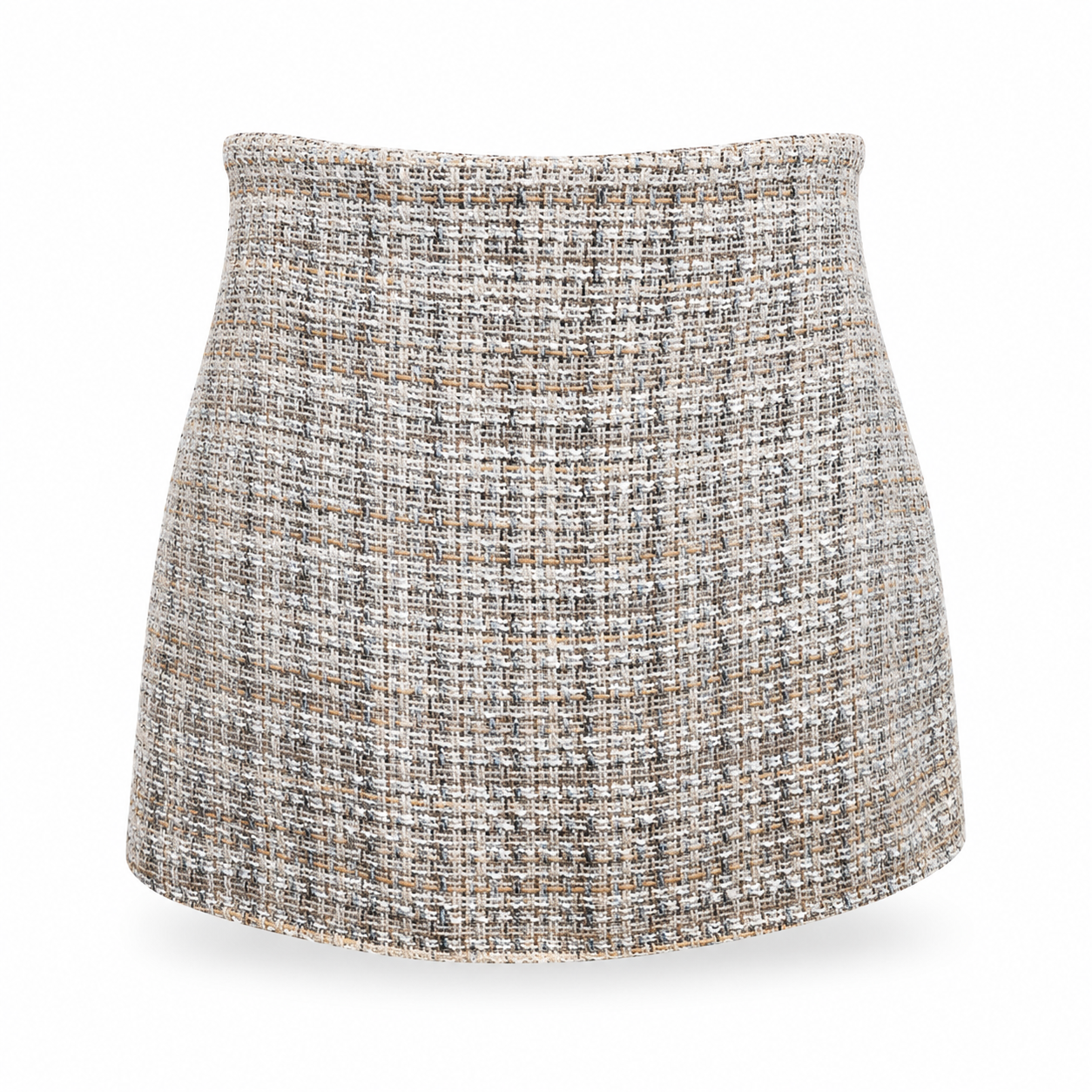 Zara Multicolour Tweed Skort - Size M