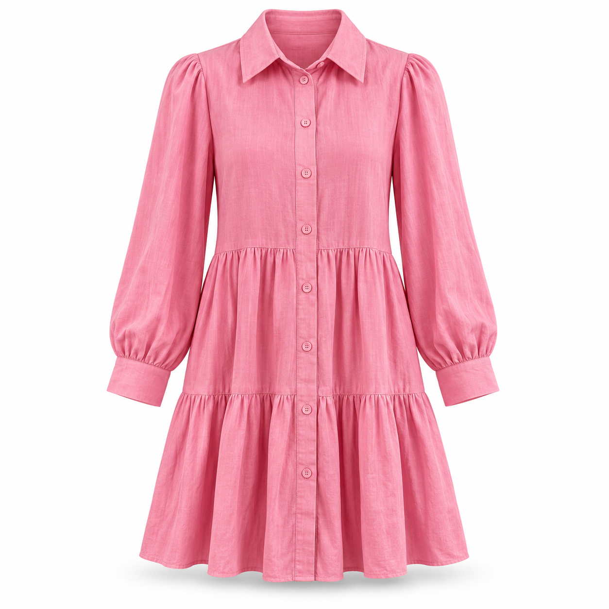 Witchery Baby Pink Mini Dress - Size 6 (XS/S)