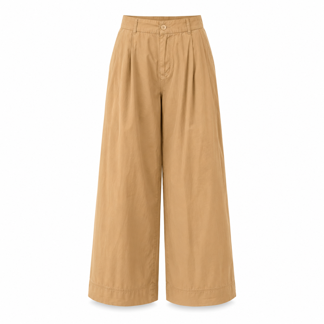 Trenery Beige Wide Leg Pants - Size 12