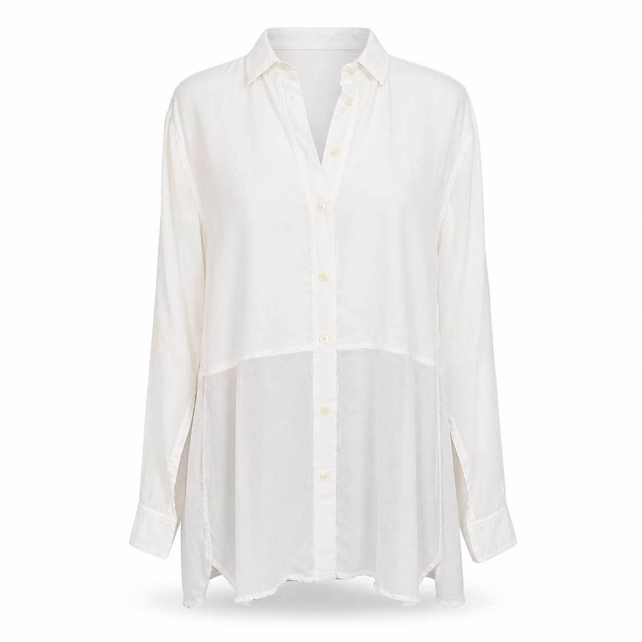 Trenery White Shirt - Size L