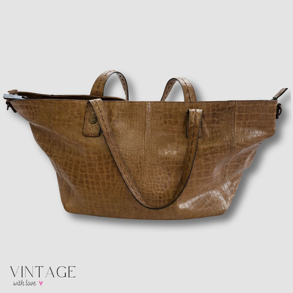 George, Gina & Lucy Snake Print Bag