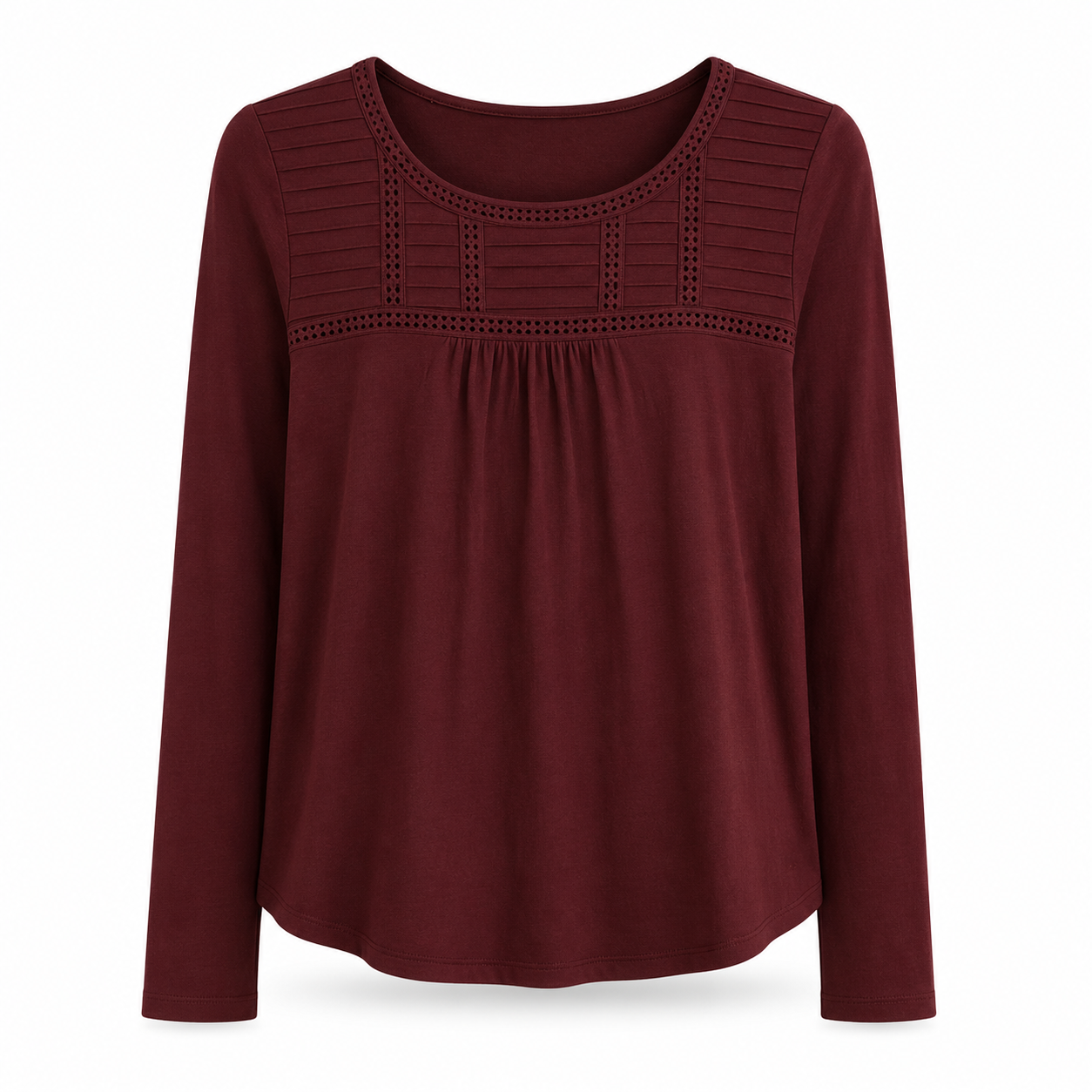Old Khaki Maroon Shirt – Size 6 (XS)