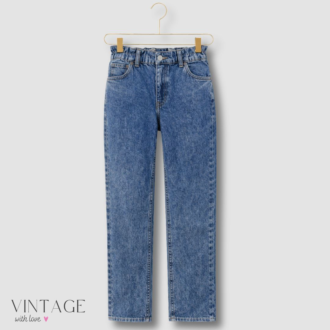 The Mom Jean High Waist Acid Wash Mom Jeans - Size 12