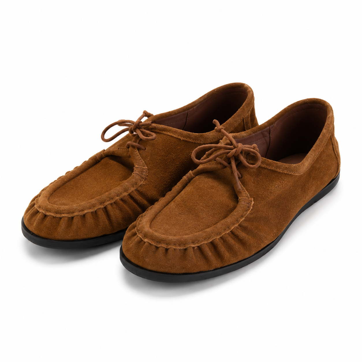 Zara Camel Brown Moccasins - Size 39