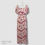 Thumbnail: H&M Red & White Floral Dress - Size Eur 12