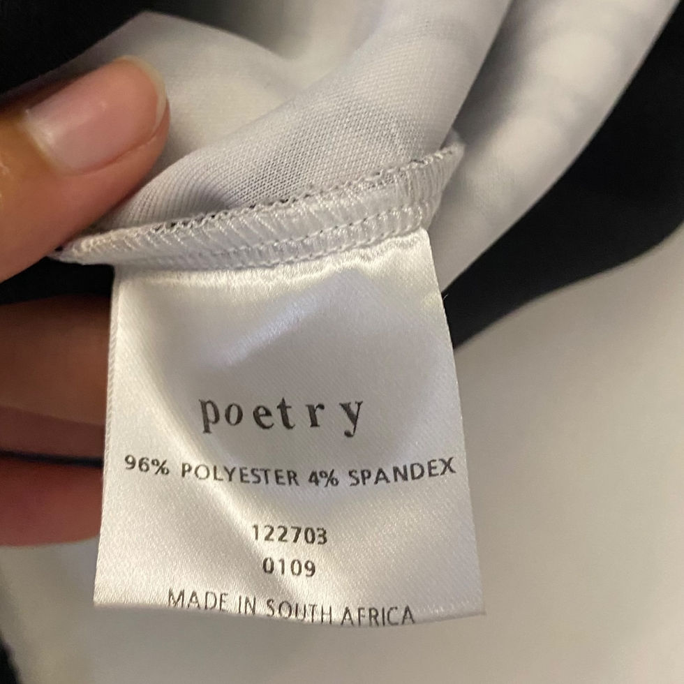 Thumbnail: Poetry Black & White Geometric Patterned Dress - Size 10