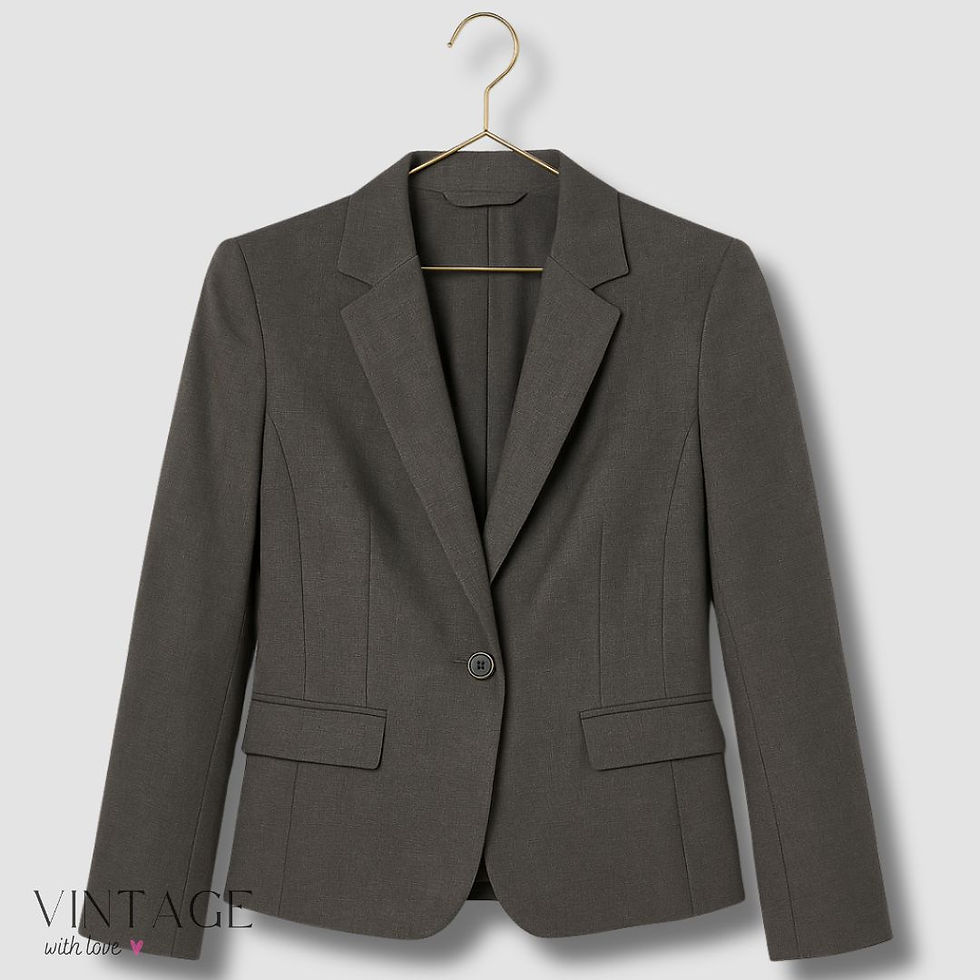 Zara Olive Green Blazer - Size EUR 36