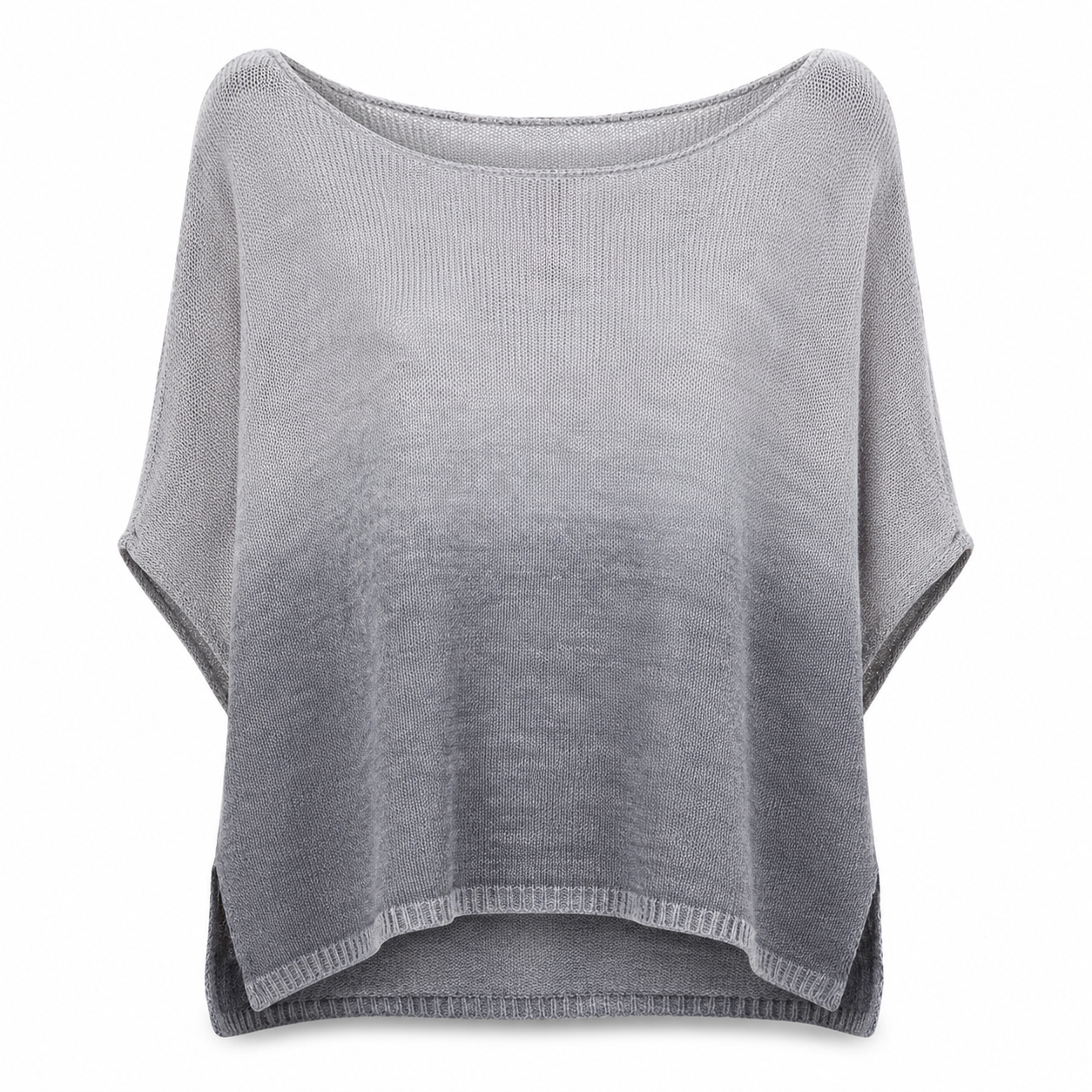 Blue Ombre Knit Top - Size S/M