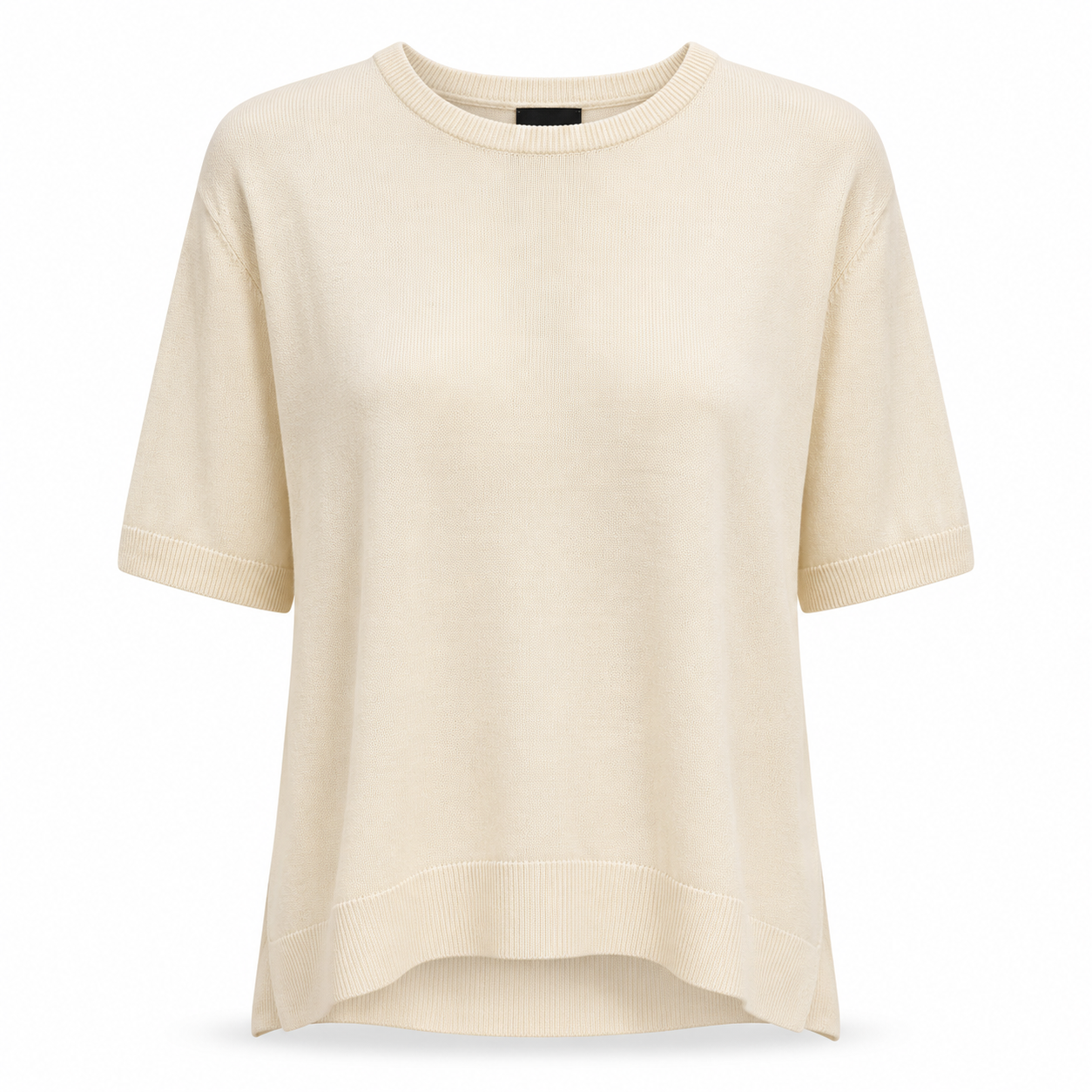 Pure New Wool Butter Yellow Knit Top - Size M