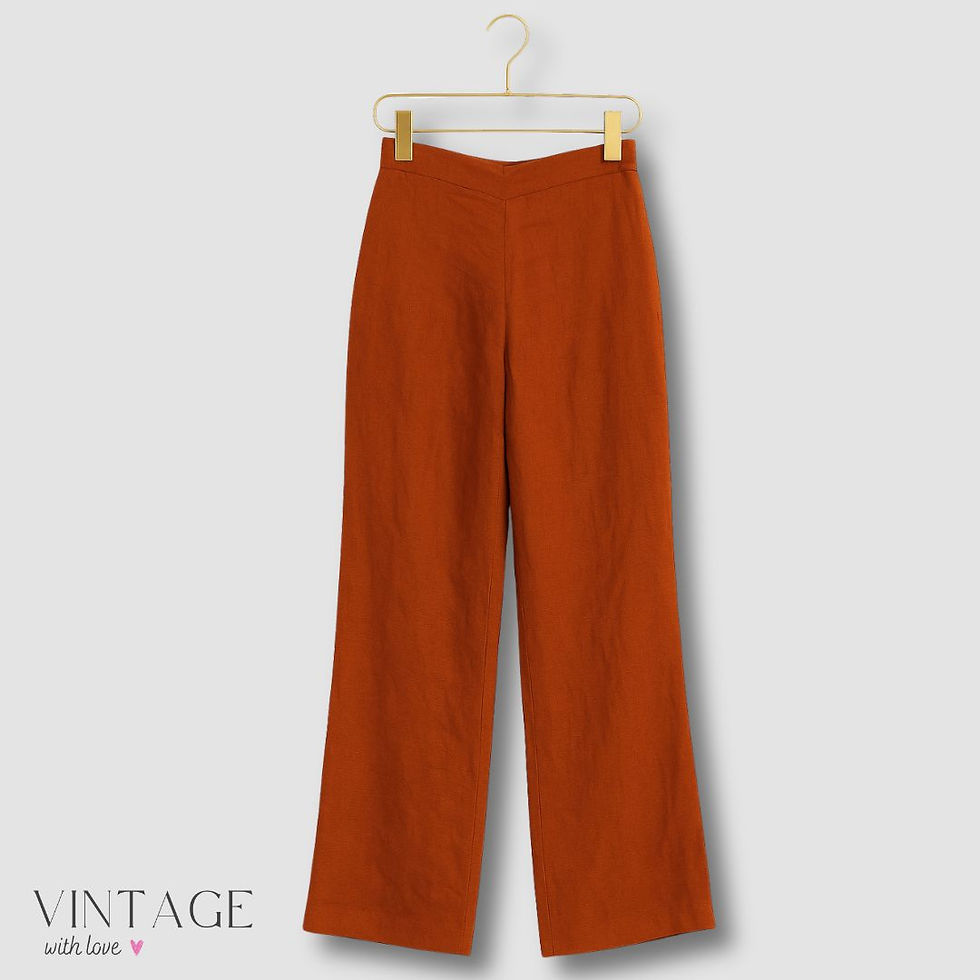 Lulu Baily Orange Trousers – Size M