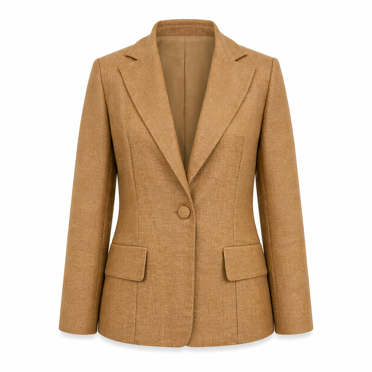 Errol Arendz Oatmeal Linen Blazer - Size S