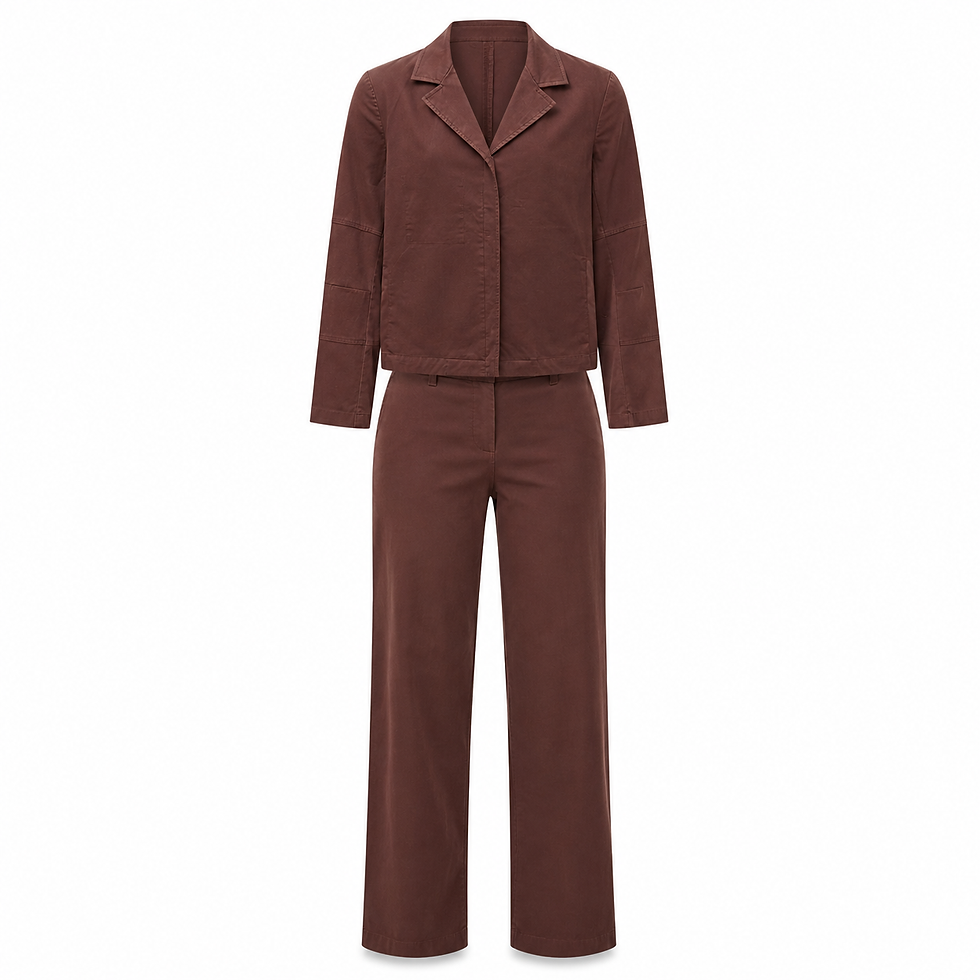 Thumbnail: SFIZIO Dark Brown Suit - Size 14