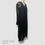 Thumbnail: AND/OR Black Long Sleeve Mesh Dress - Size 8