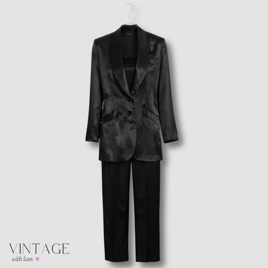 Gracia Carucci Black 3 Piece Suit – Size EUR 34