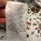 Thumbnail: Ganni White, Black & Red Floral Patterned Blouse - Size 38