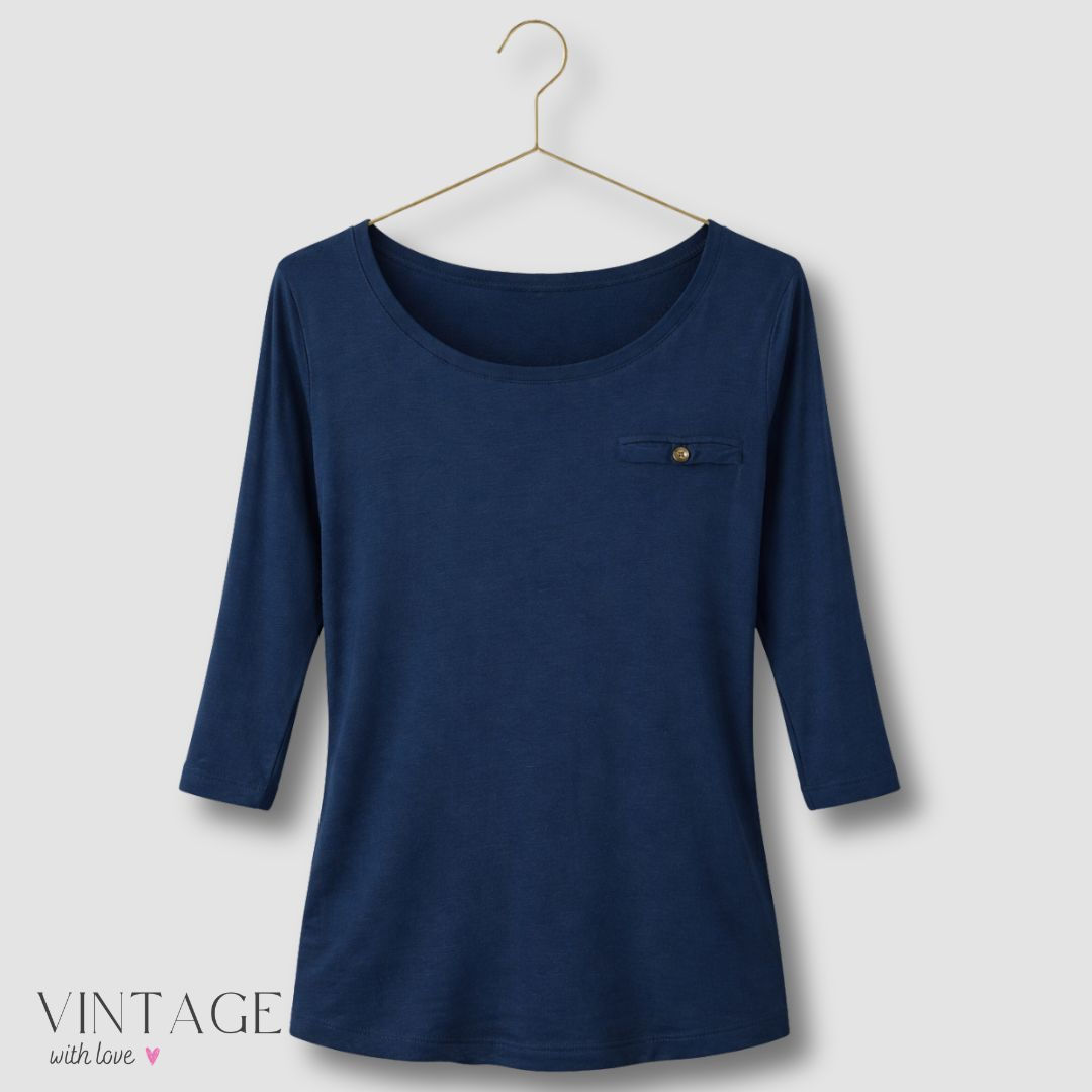 Sissy Boy Blue Oversized Top - Size 34