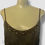 Thumbnail: Hip Hop Army Green Spaghetti Strap Dress with Embellishments - Size EU36 (S/M)