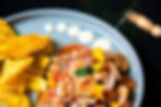 Arranged Food and Objects