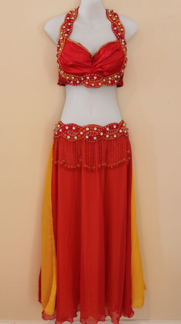 Thumbnail: Costume Torsades (bustier + ceinture) / Torsades bra + belt