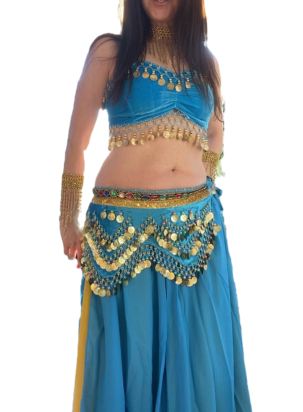 Haut Acacia, ceinture Louxor et jupe Illusion /Acacia top, Luxor Belt and Illusi