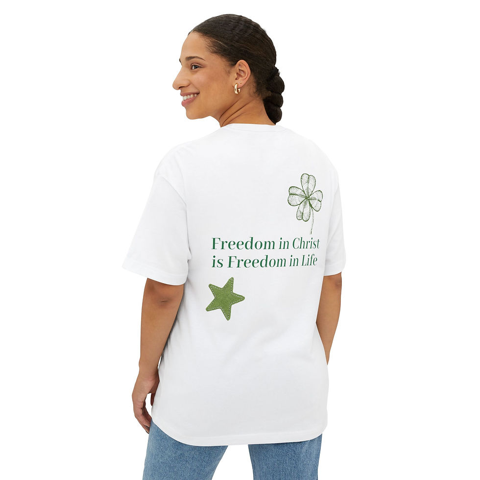Thumbnail: Freedom in Christ Unisex Tee
