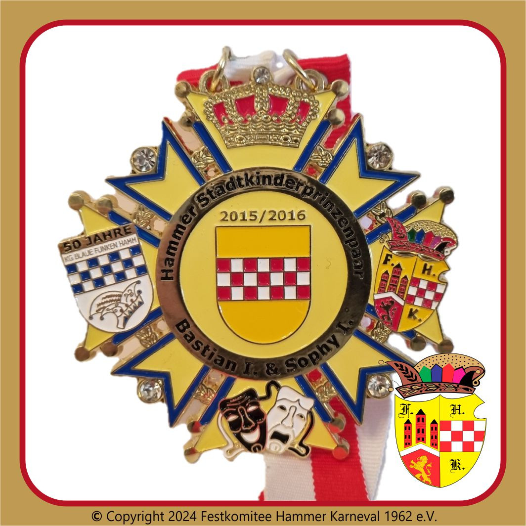 Kinderprinzenorden Session 2015/2016