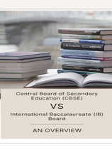 CBSE AND IB : Objectives & Programmes