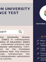 Common University Entrance Test (CUET)